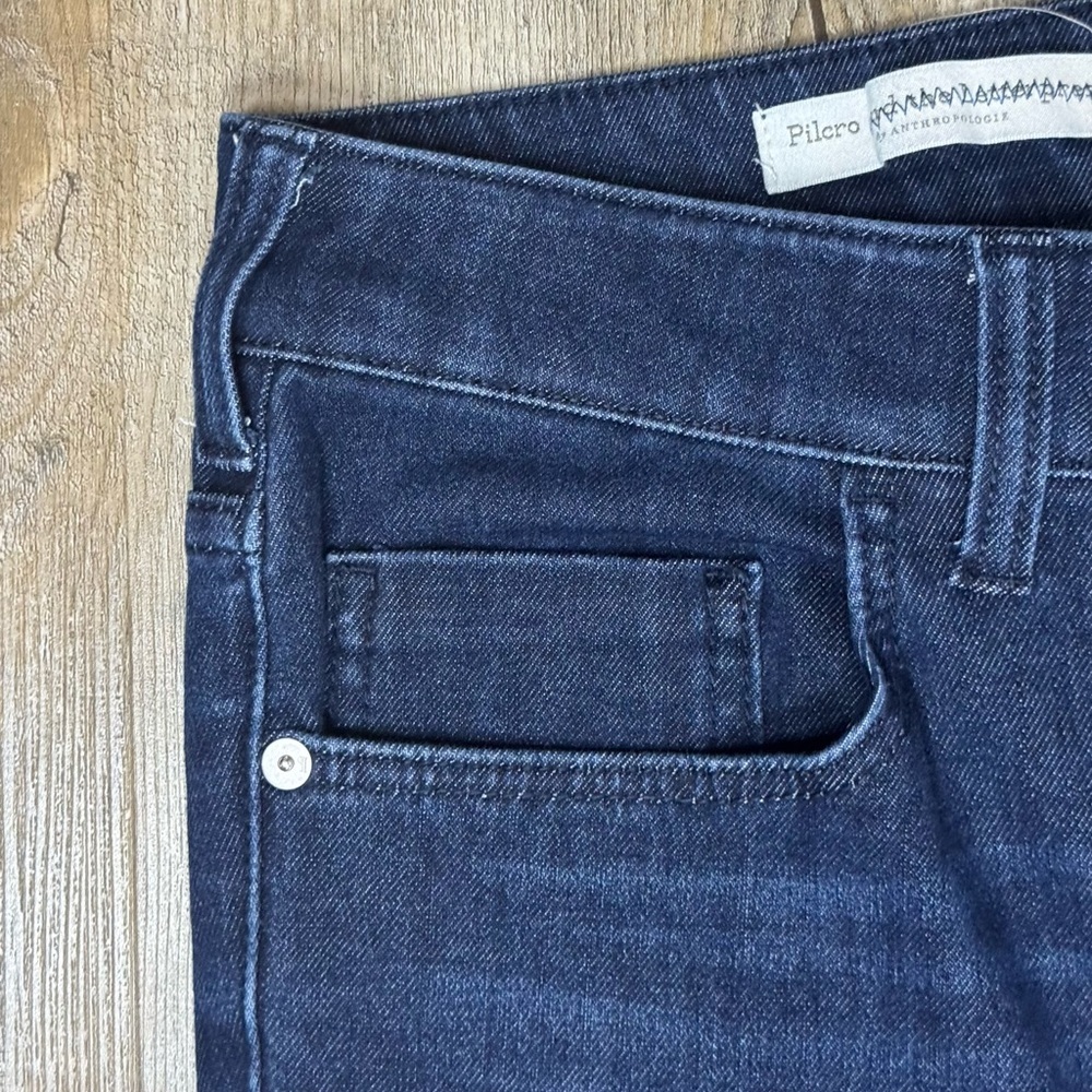 Anthropologie Pilcro & the Letterpress Women's High-Rise Denim Legging Jeans - Picture 5 of 10